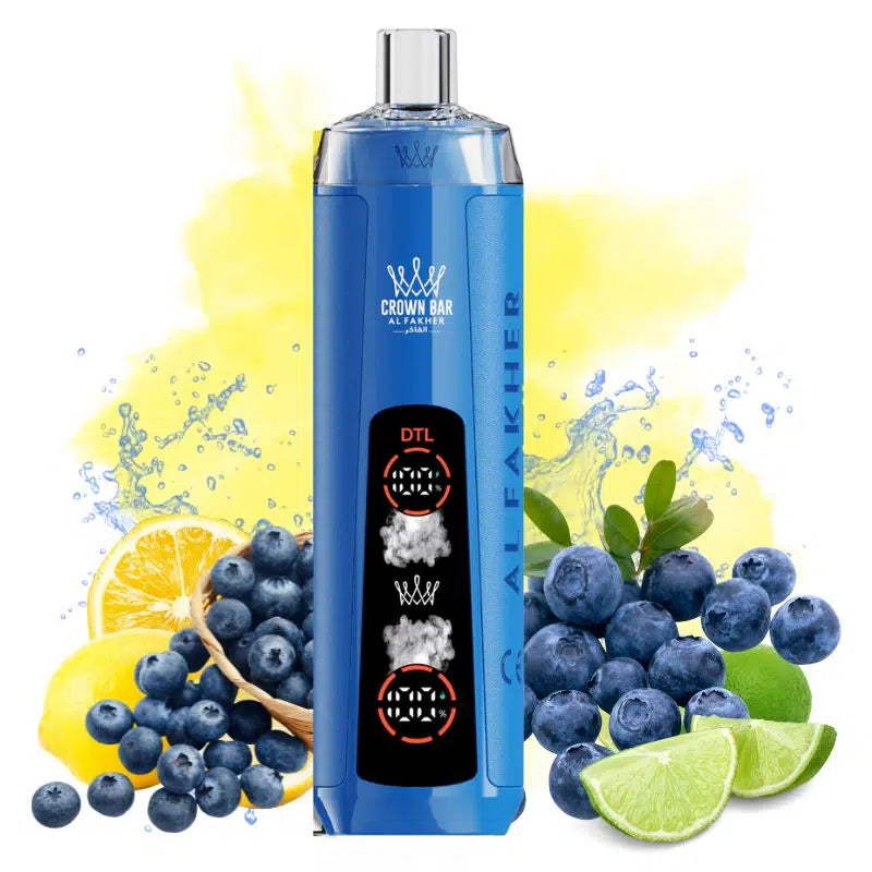 Al Fakher Crown Bar Crystal 8000 Blackcurrant Ice