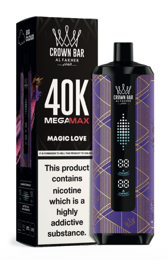 Crown Bar Mega Max 40K - Magic Love