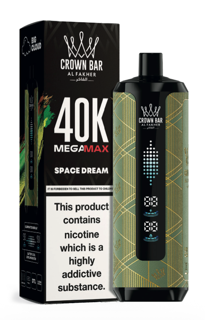 Crown Bar Mega Max 40K - Space Dream